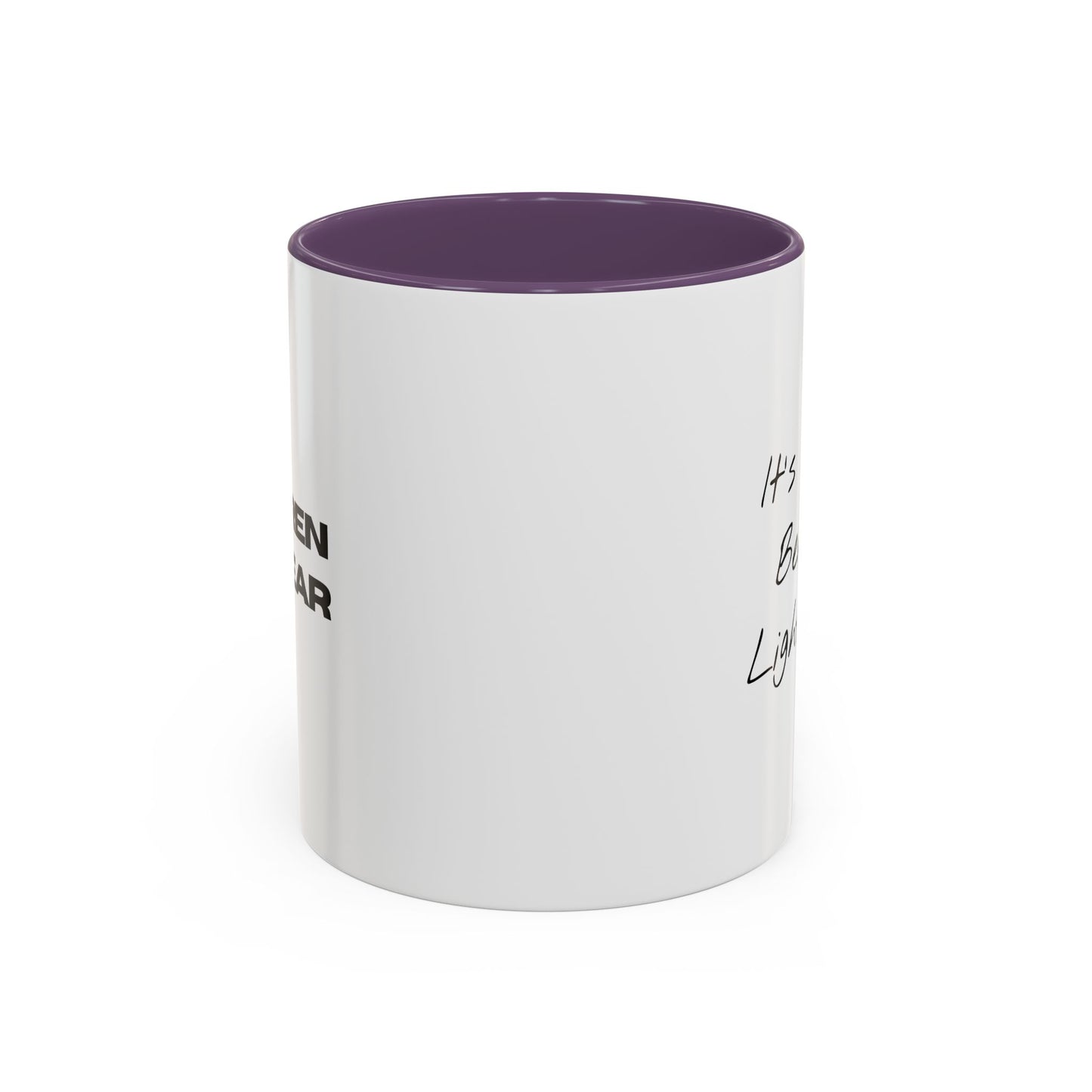 "Lightweight" Accent Coffee Mug