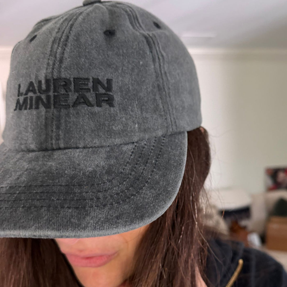 Lauren Minear Custom Embroidered Hat