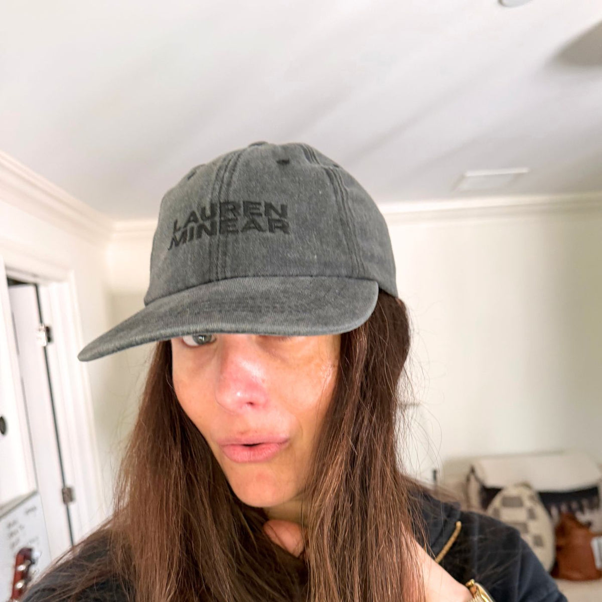Lauren Minear Custom Embroidered Hat
