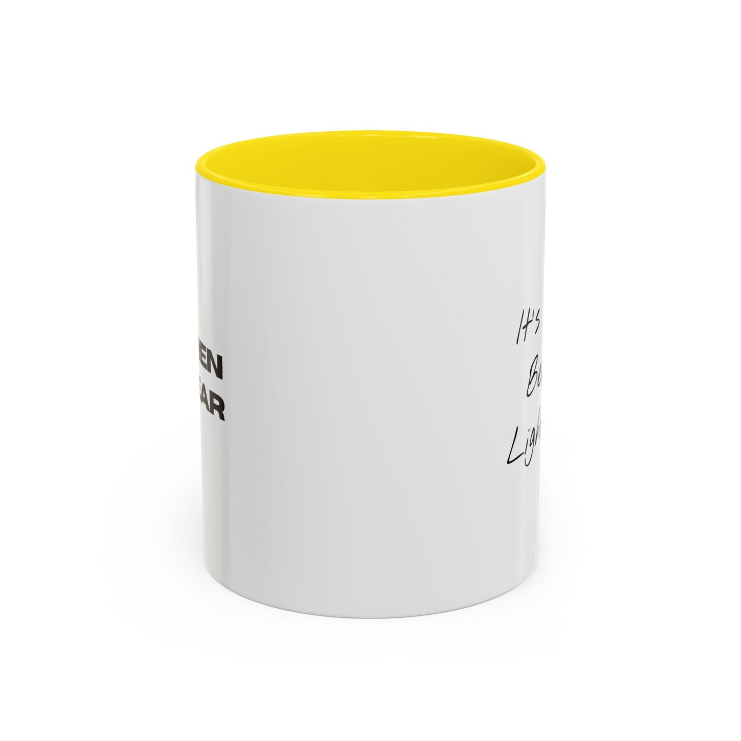 "Lightweight" Accent Coffee Mug
